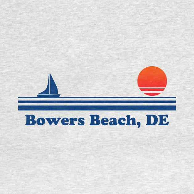Bowers Beach, DE - Sailboat Sunrise by GloopTrekker
